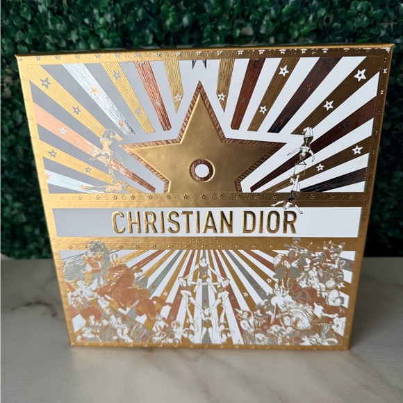 Dior Handbags - Christian Dior Gold & White Decorative Box